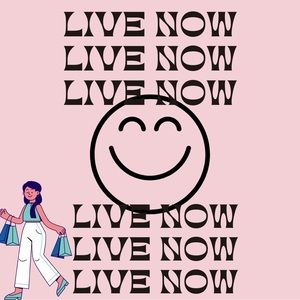 Like this post to be notified when I go live!!!!